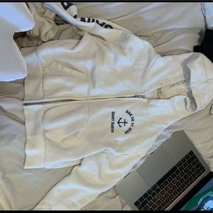 Cropped brandy Melville hoodie